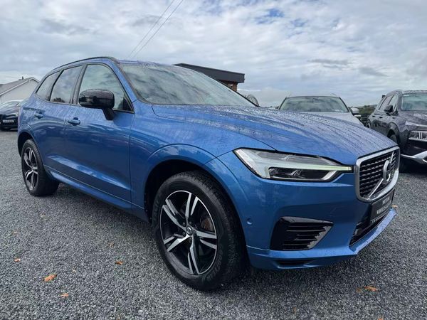 Volvo XC60 SUV, Petrol Plug-in Hybrid, 2020, Blue