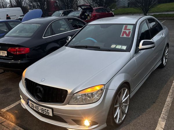 Mercedes-Benz C-Class Saloon, Petrol, 2008, Silver