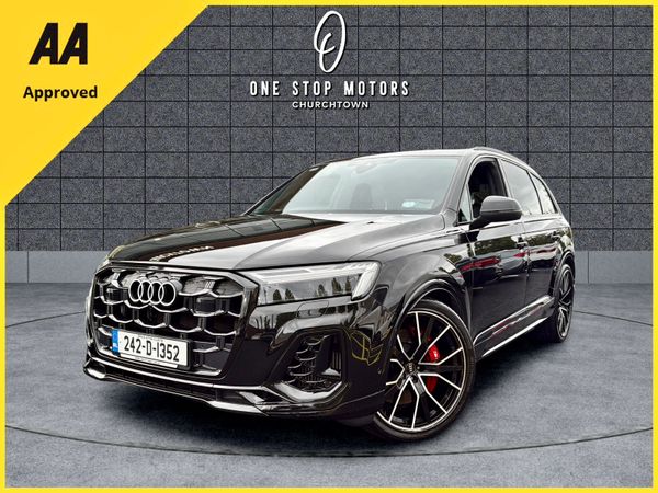 Audi Q7 SUV, Petrol Plug-in Hybrid, 2024, Black