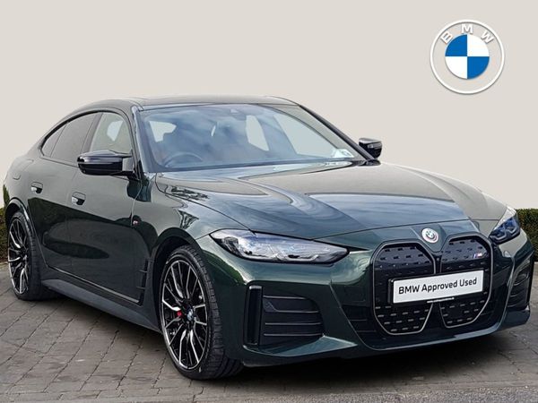 BMW i4 Saloon, Electric, 2023, Green