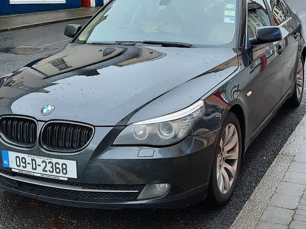 BMW 5-Series Saloon, Diesel, 2009, Black