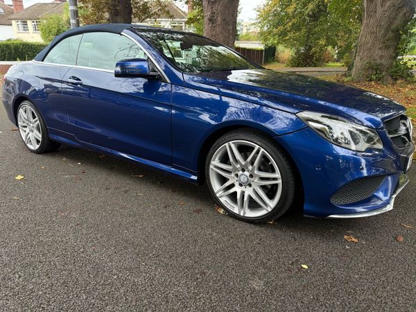 Mercedes-Benz E-Class Convertible, Diesel, 2016, Blue