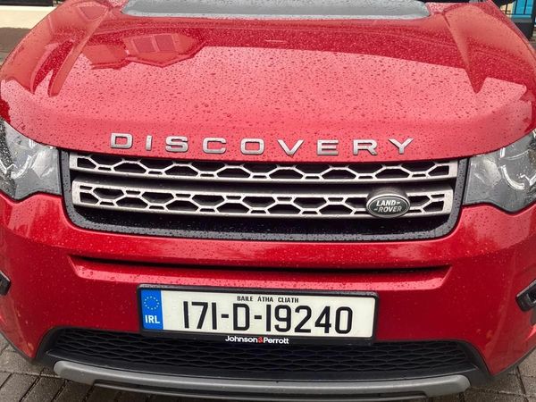Land Rover Discovery Sport SUV, Diesel, 2017, Red