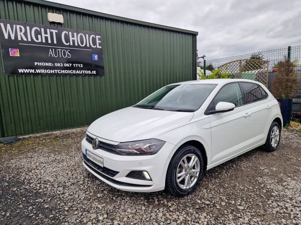 Volkswagen Polo Hatchback, Petrol, 2018, White