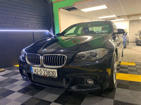BMW 5-Series Saloon, Diesel, 2014, Black