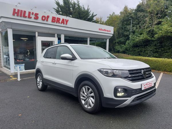 Volkswagen T-Cross Estate/Jeep, Petrol, 2023, White