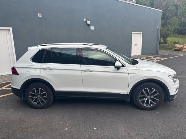 Volkswagen Tiguan SUV, Diesel, 2018, White