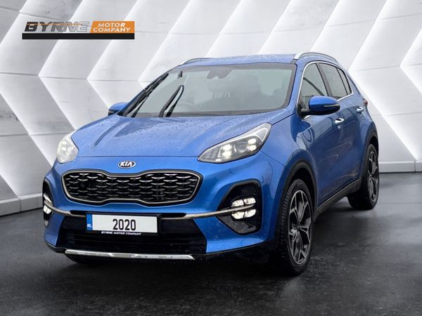 Kia Sportage SUV, Diesel Hybrid, 2020, Blue