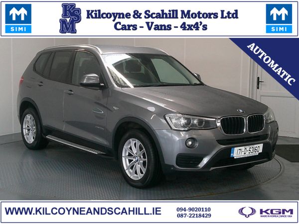 BMW X3 SUV, Diesel, 2017, Grey