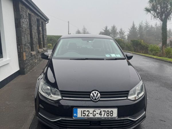 Volkswagen Polo Hatchback, Petrol, 2015, Black