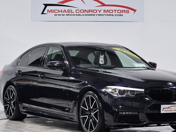 BMW 5-Series Saloon, Diesel, 2018, Black