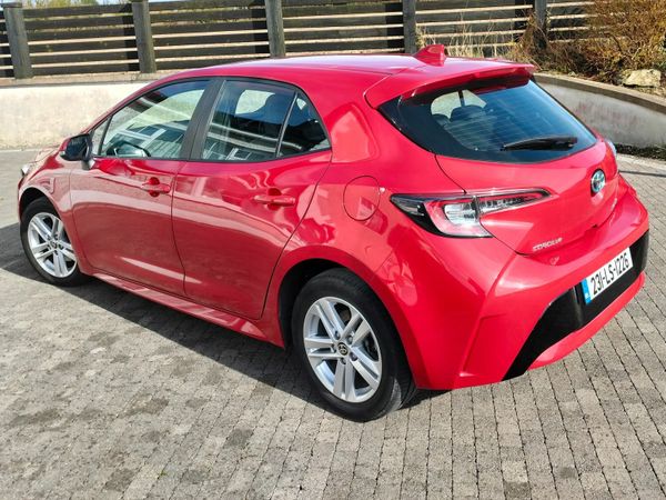 Toyota Corolla Hatchback, Petrol Hybrid, 2023, Red