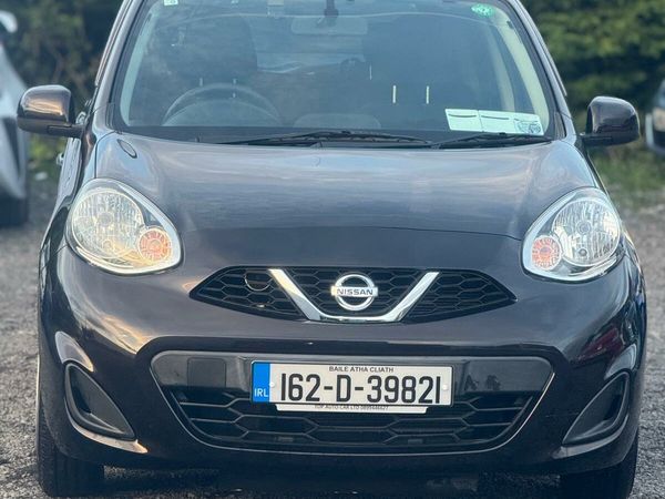 Nissan March Hatchback, Petrol, 2016, Brown