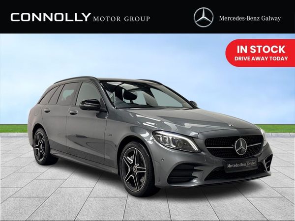 Mercedes-Benz C-Class Estate, Diesel Plug-in Hybrid, 2021, Grey