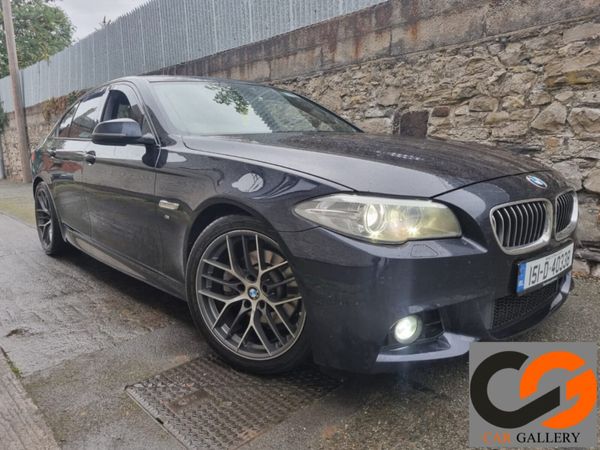 BMW 5-Series Saloon, Diesel, 2015, Black