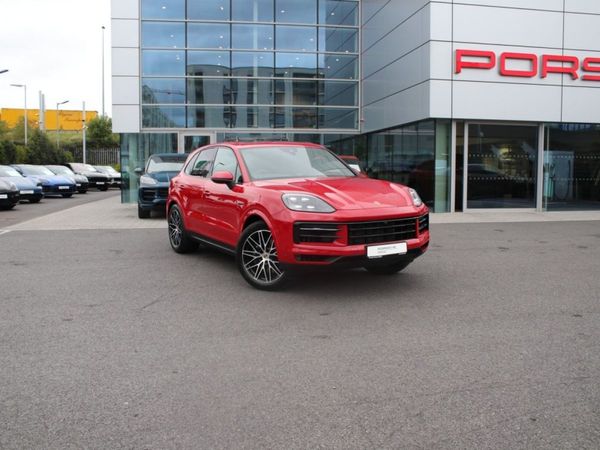 Porsche Cayenne SUV, Petrol Hybrid, 2025, Red