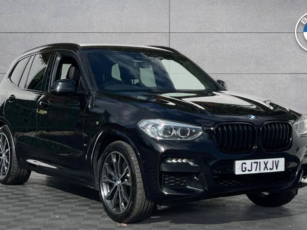 BMW X3 SUV, Petrol Hybrid, 2021, Black