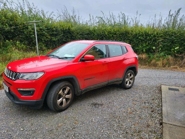 Jeep Compass SUV, Diesel, 2019, Red
