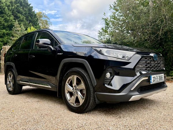 Toyota RAV4 SUV, Petrol Hybrid, 2020, Black