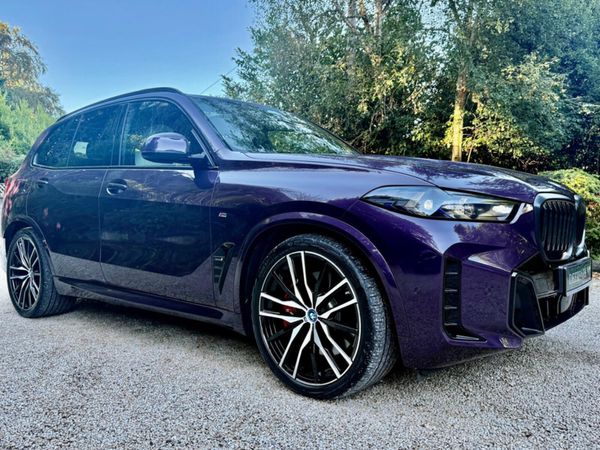 BMW X5 SUV, Petrol Hybrid, 2023, Purple