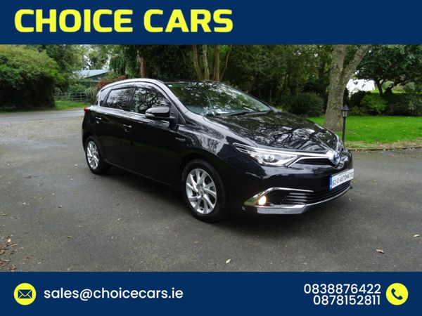 Toyota Auris Hatchback, Petrol Hybrid, 2016, Black