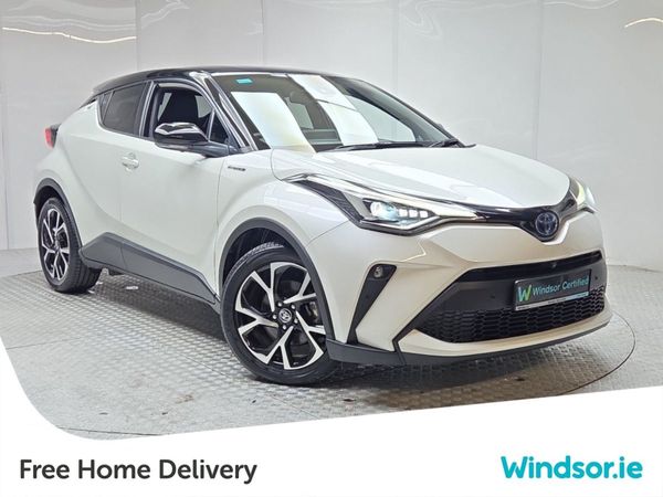 Toyota C-HR Crossover, Petrol Hybrid, 2020, White