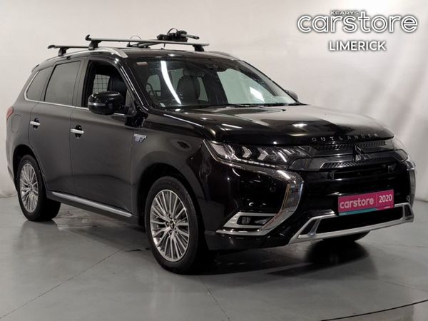 Mitsubishi Outlander SUV, Petrol Plug-in Hybrid, 2020, Black