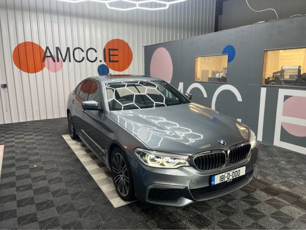 BMW 5-Series Saloon, Petrol Plug-in Hybrid, 2018, Grey