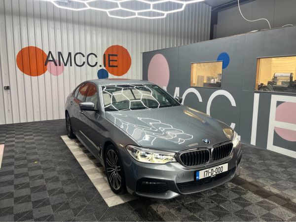 BMW 5-Series Saloon, Petrol Plug-in Hybrid, 2017, Grey