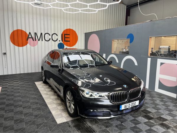 BMW 7-Series Saloon, Petrol Plug-in Hybrid, 2016, Black