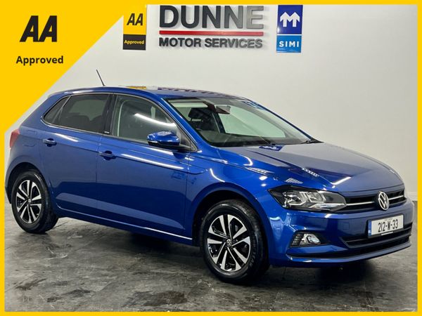 Volkswagen Polo Hatchback, Petrol, 2021, Blue