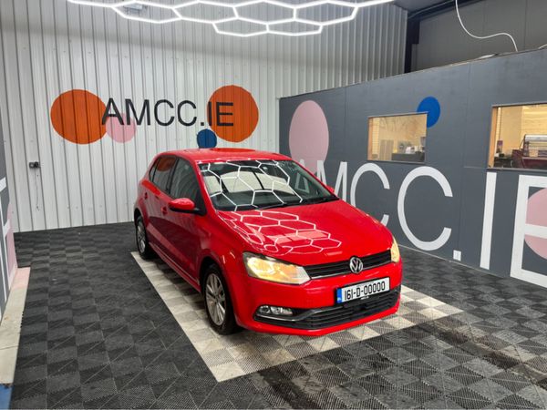 Volkswagen Polo Hatchback, Petrol, 2016, Red