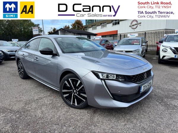 Peugeot 508 Hatchback, Petrol Plug-in Hybrid, 2023, Grey