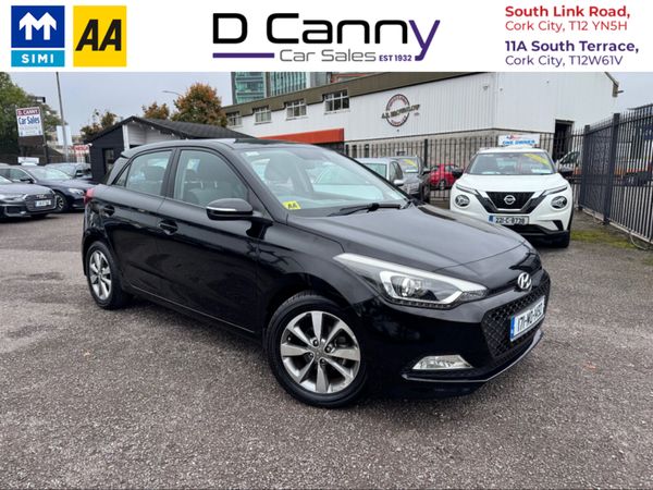 Hyundai i20 Hatchback, Petrol, 2017, Black