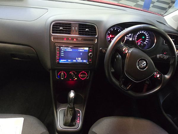 Volkswagen Polo Hatchback, Petrol, 2016, Red