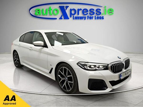 BMW 5-Series Saloon, Diesel, 2021, White