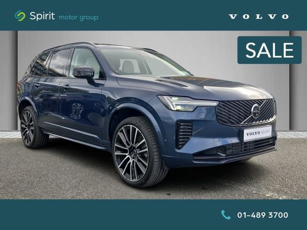 Volvo XC90 SUV, Petrol Plug-in Hybrid, 2025, Blue