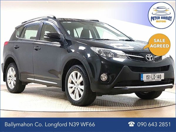 Toyota RAV4 SUV, Diesel, 2015, Black