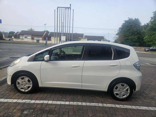 Honda Fit Hatchback, Petrol Hybrid, 2012, White