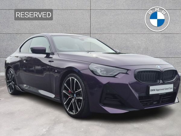 BMW 2-Series Coupe, Diesel Hybrid, 2022, Purple