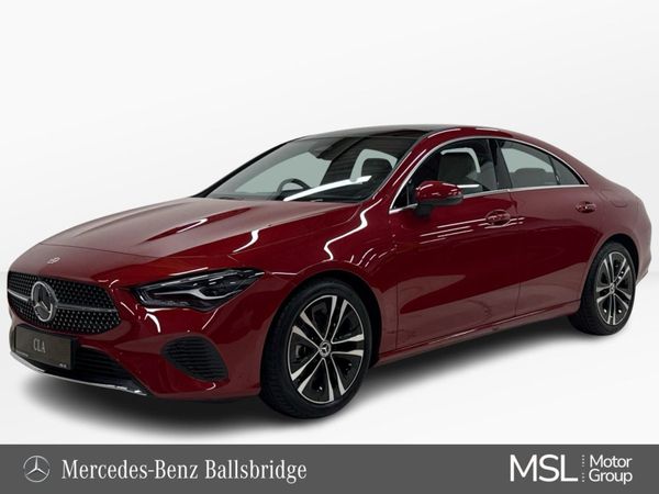 Mercedes-Benz CLA Saloon, Petrol, 2025, Red