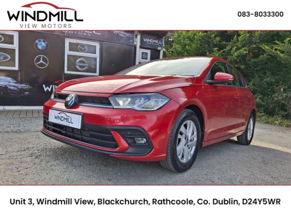 Volkswagen Polo Hatchback, Petrol, 2022, Red