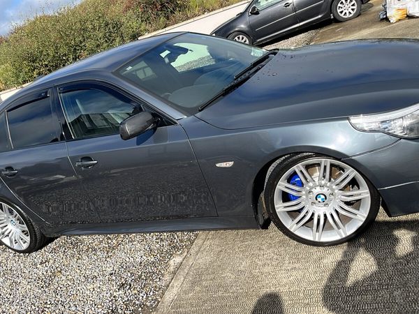 BMW 5-Series Saloon, Diesel, 2008, Grey