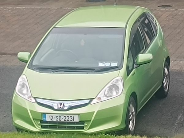 Honda Fit Hatchback, Petrol Hybrid, 2012, Green