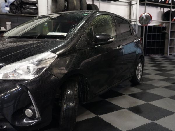 Toyota Vitz Hatchback, Petrol, 2019, Black