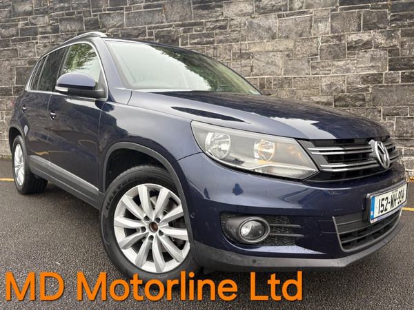 Volkswagen Tiguan SUV, Diesel, 2015, Blue