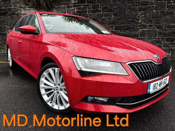 Skoda Superb Saloon, Diesel, 2018, Red