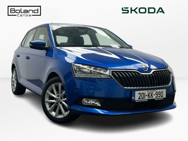 Skoda Fabia Hatchback, Petrol, 2020, Blue