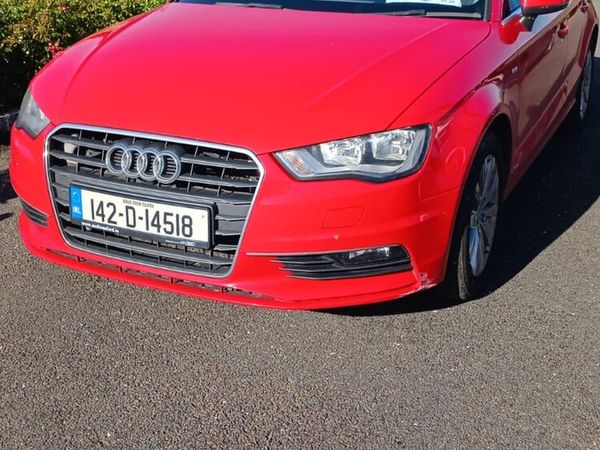 Audi A3 Saloon, Diesel, 2014, Red