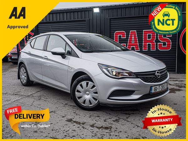 Opel Astra Hatchback, Petrol, 2016, Silver